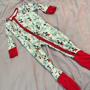 Mickey Christmas little Sleepies zippy